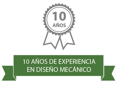 10 Años de Experiencia en Diseño Mecánico